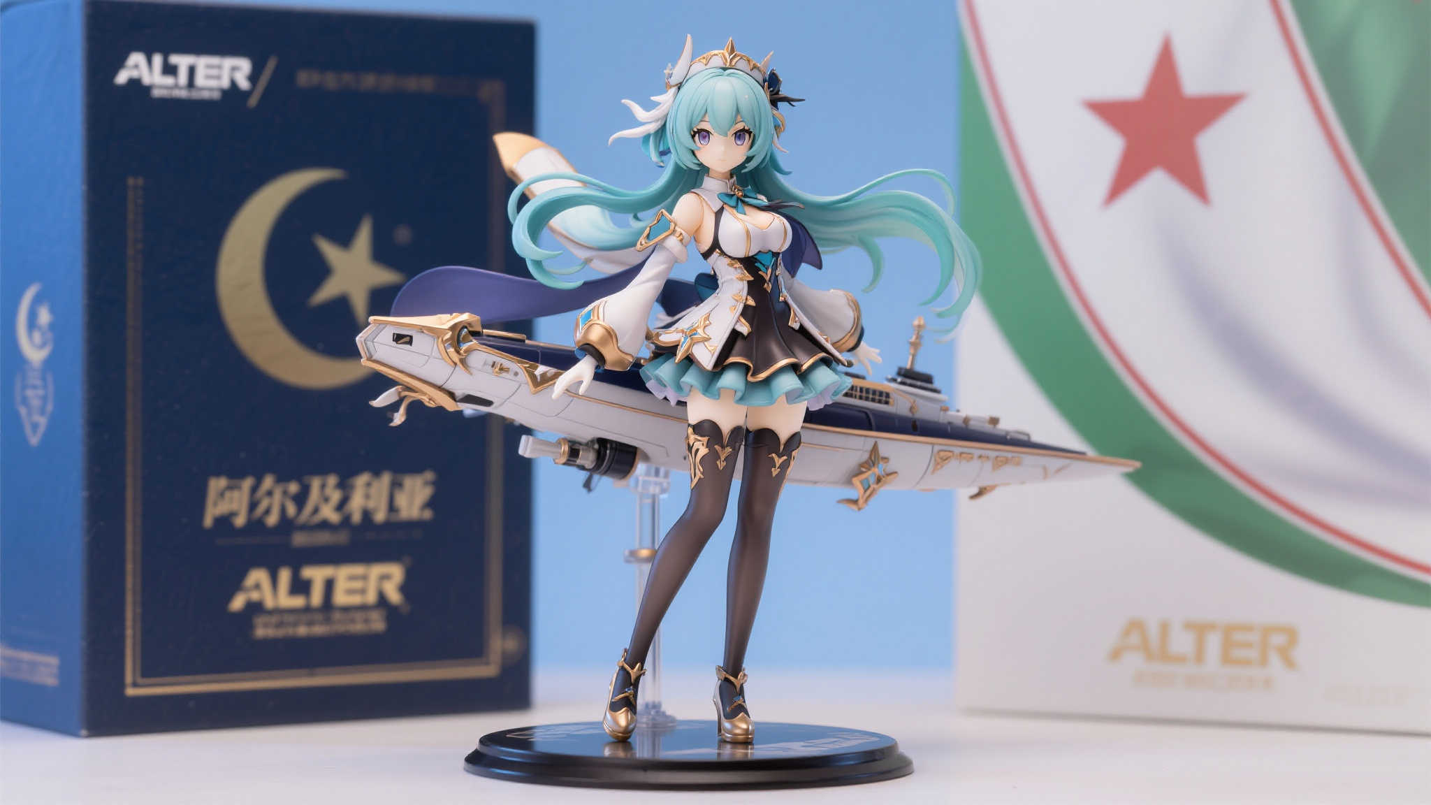 ALTER准备发布《碧蓝航线》阿尔及利亚特别版模型 ALTER准备发布《碧蓝航线》阿尔及利亚特别版模型